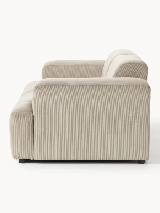 Sofás 2 Plazas|Sofás>Westwing Collection Sofá de pana Melva (2 plazas) Pana beige claro