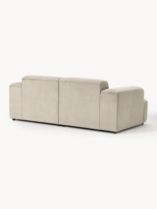 Sofás 2 Plazas|Sofás>Westwing Collection Sofá de pana Melva (2 plazas) Pana beige claro