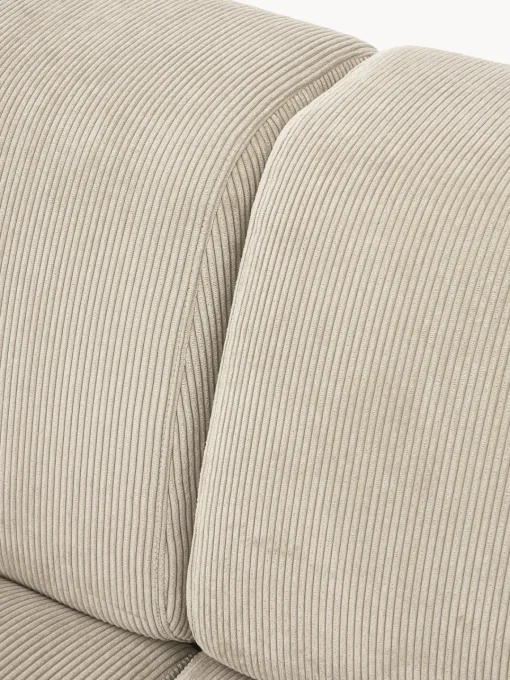 Sofás 2 Plazas|Sofás>Westwing Collection Sofá de pana Melva (2 plazas) Pana beige claro