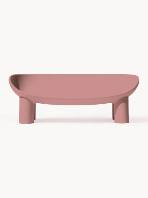 Sofás 2 Plazas|Sofás>Driade Sofá de plástico Roly Poly (2 plazas) Rosa palo