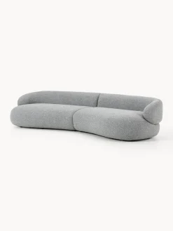 New Sofá en tejido bouclé Alba (4 plazas) Sofás 3 Plazas|Sofás