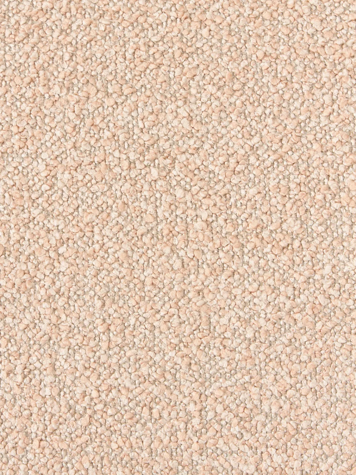 Sofás 3 Plazas|Sofás>Westwing Collection Sofá en tejido bouclé Alba (4 plazas) Bouclé melocotón