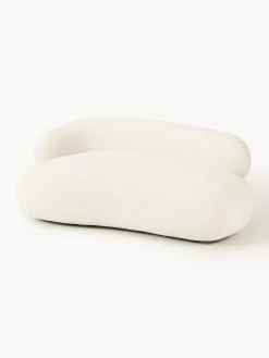Sofás 2 Plazas|Sofás></noscript>Westwing Collection Sofá en tejido bouclé Alba (2 plazas) Bouclé blanco Off White