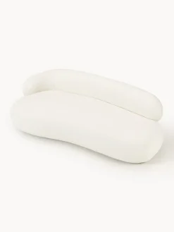 Sofás 3 Plazas|Sofás></noscript>Westwing Collection Sofá en tejido bouclé Alba (3 plazas) Bouclé blanco Off White