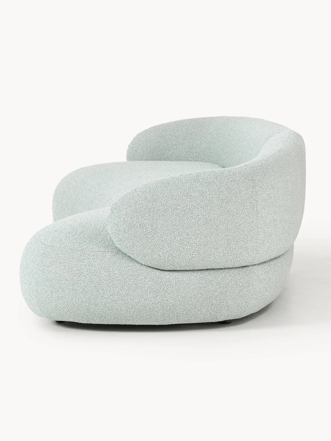 Outlet Sofá en tejido bouclé Alba (4 plazas) Sofás 3 Plazas|Sofás