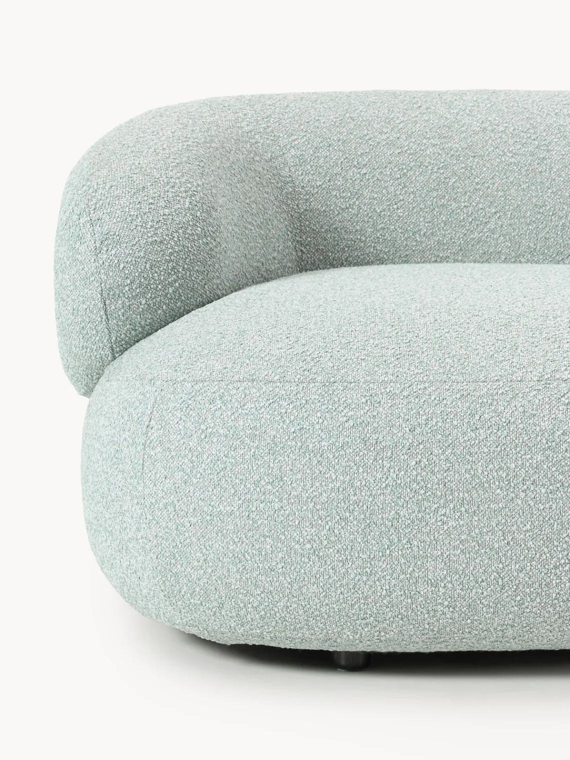 Outlet Sofá en tejido bouclé Alba (4 plazas) Sofás 3 Plazas|Sofás