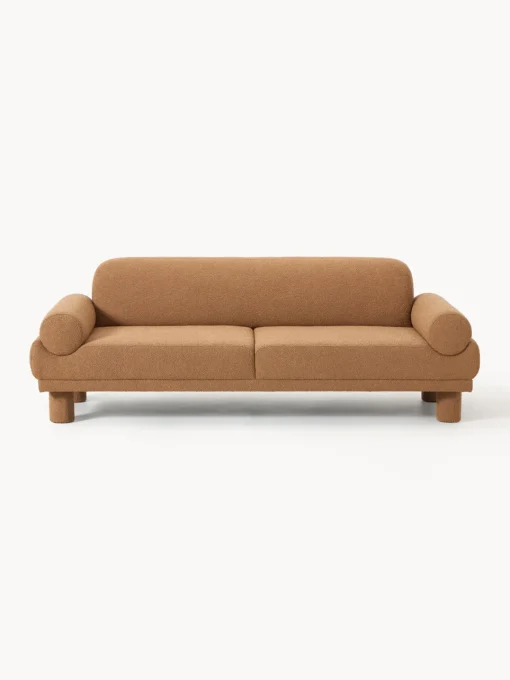 Clearance Sofá en tejido bouclé Lilo (3 plazas) Sofás 3 Plazas|Sofás