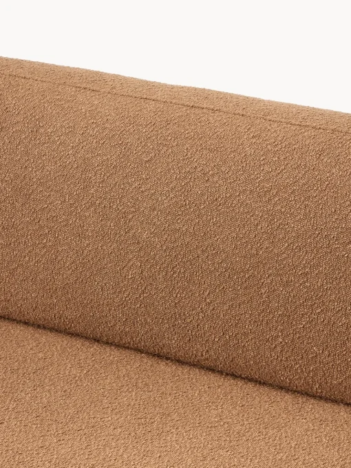 Sofás 2 Plazas|Sofás>Westwing Collection Sofá en tejido bouclé Lilo (2 plazas) Bouclé marrón claro