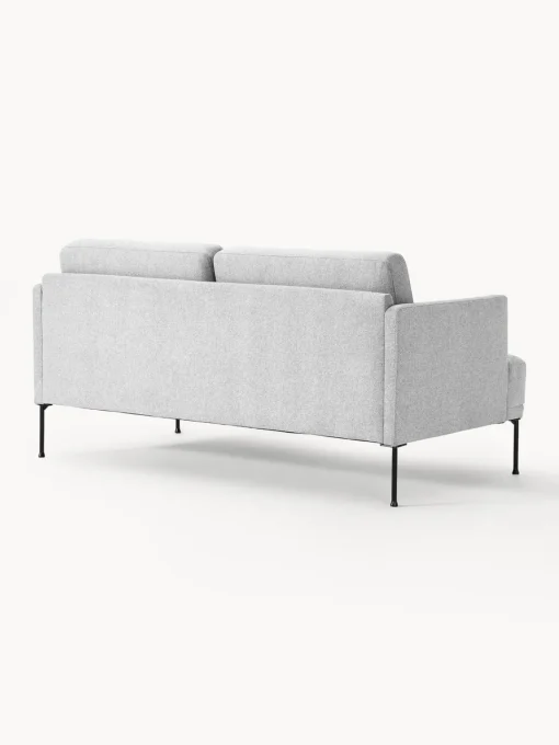 Sofás 2 Plazas|Sofás>Westwing Collection Sofá Fluente (2 plazas) Tejido gris