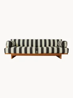 Sofá lounge para exterior de madera de teca Stracciatella Sofás De Exterior|Sofás De Exterior