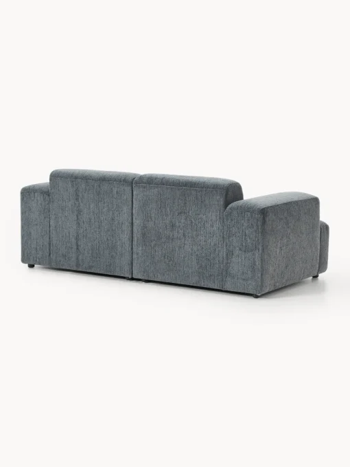 Sofás 2 Plazas|Sofás>Westwing Collection Sofá Melva (2 plazas) Chenilla gris azulado