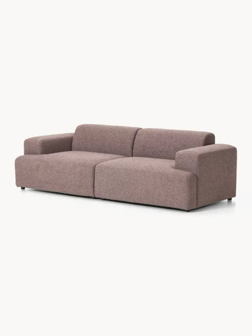 Sofás 3 Plazas|Sofás>Westwing Collection Sofá Melva (3 plazas) Tejido rosa palo