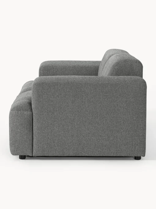 Sofás 2 Plazas|Sofás>Westwing Collection Sofá Melva (2 plazas) Tejido grueso gris oscuro