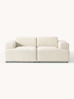 Sofás 2 Plazas|Sofás>Westwing Collection Sofá Melva (2 plazas) Tejido blanco Off White