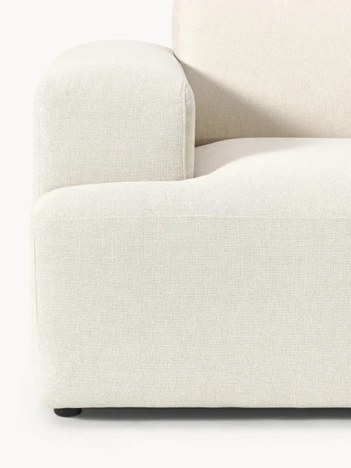 Sofás 2 Plazas|Sofás>Westwing Collection Sofá Melva (2 plazas) Tejido blanco Off White
