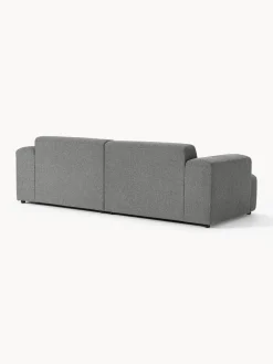 Sofás 3 Plazas|Sofás></noscript>Westwing Collection Sofá Melva (3 plazas) Tejido grueso gris oscuro