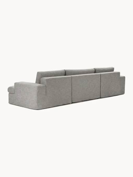 Hot Sofá modular con reposapiés izquierdo/derecho Russell (4 plazas), desenfundable Sofás Rinconeras|Sofás