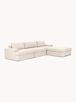 Sale Sofá modular con reposapiés izquierdo/derecho Russell (4 plazas), desenfundable Sofás Rinconeras|Sofás