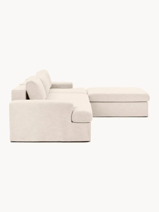 Sale Sofá modular con reposapiés izquierdo/derecho Russell (4 plazas), desenfundable Sofás Rinconeras|Sofás