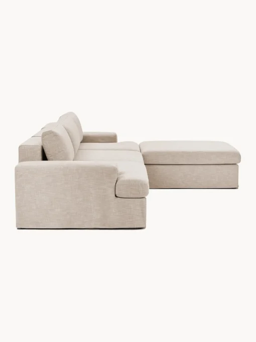 Sale Sofá modular con reposapiés izquierdo/derecho Russell (4 plazas), desenfundable Sofás Rinconeras|Sofás