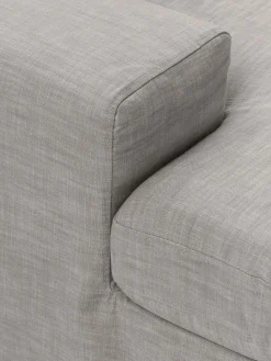 Sofás 3 Plazas|Sofás></noscript>Westwing Collection Sofá modular con tapizado desenfundable Russell (3 plazas) Tejido gris jaspeado