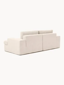 Sofás 3 Plazas|Sofás></noscript>Westwing Collection Sofá modular con tapizado desenfundable Russell (3 plazas) Tejido beige claro jaspeado