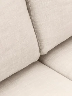 Sofás 3 Plazas|Sofás></noscript>Westwing Collection Sofá modular con tapizado desenfundable Russell (3 plazas) Tejido beige claro jaspeado