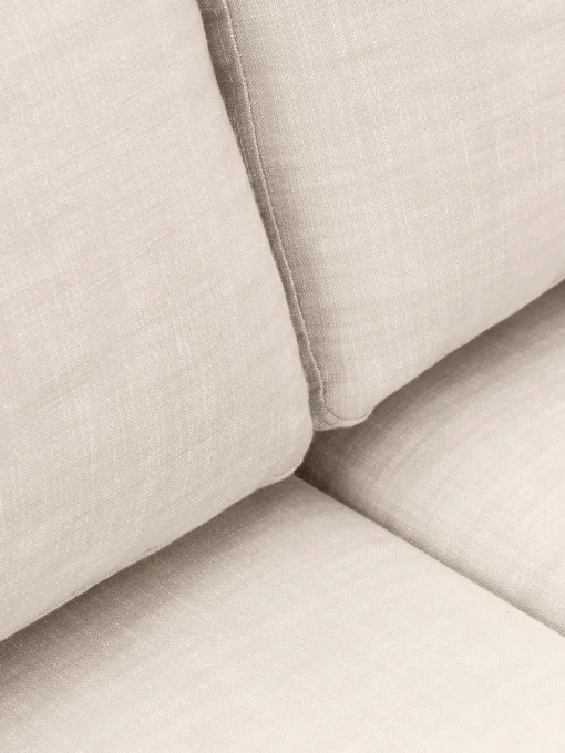 Sofás 3 Plazas|Sofás>Westwing Collection Sofá modular con tapizado desenfundable Russell (3 plazas) Tejido beige claro jaspeado