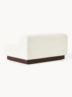 New Sofá modular de borreguillo bouclé Natalie (2 plazas) Sofás 2 Plazas|Sofás