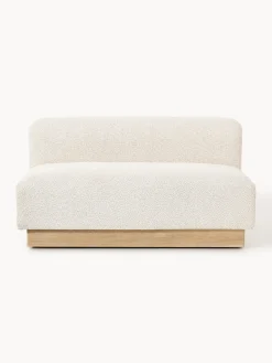 Sale Sofá modular de borreguillo bouclé Natalie (2 plazas) Sofás 2 Plazas|Sofás