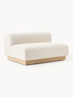 Sale Sofá modular de borreguillo bouclé Natalie (2 plazas) Sofás 2 Plazas|Sofás