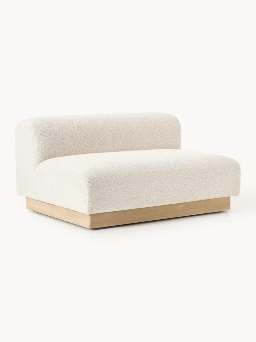 Sale Sofá modular de borreguillo bouclé Natalie (2 plazas) Sofás 2 Plazas|Sofás