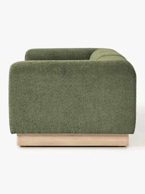 Sale Sofá modular de borreguillo bouclé Natalie (3 plazas) Sofás 3 Plazas|Sofás