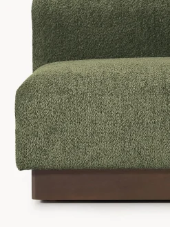 Outlet Sofá modular de borreguillo bouclé Natalie (2 plazas) Sofás 2 Plazas|Sofás