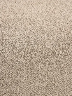Sofás 2 Plazas|Sofás></noscript>Westwing Collection Sofá modular de borreguillo bouclé Natalie (2 plazas) Borreguillo bouclé beige, madera de haya oscura