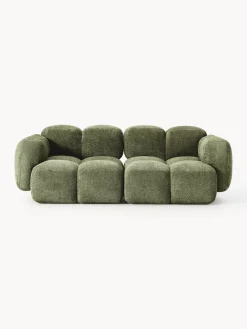 Best Sofá modular de borreguillo bouclé Tayla (3 plazas) Sofás 3 Plazas|Sofás