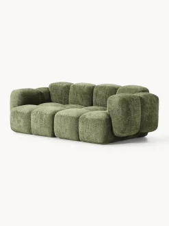 Best Sofá modular de borreguillo bouclé Tayla (3 plazas) Sofás 3 Plazas|Sofás