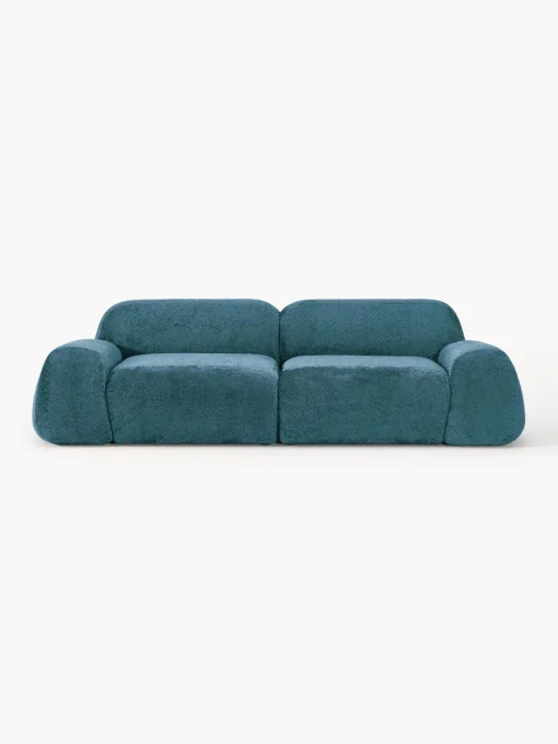 Discount Sofá modular de borreguillo bouclé Wolke (3 plazas) Sofás 3 Plazas|Sofás