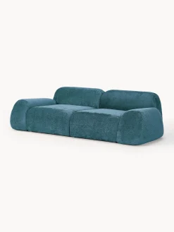 Discount Sofá modular de borreguillo bouclé Wolke (3 plazas) Sofás 3 Plazas|Sofás
