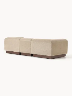 Sale Sofá modular de borreguillo bouclé Natalie (3 plazas) Sofás 3 Plazas|Sofás