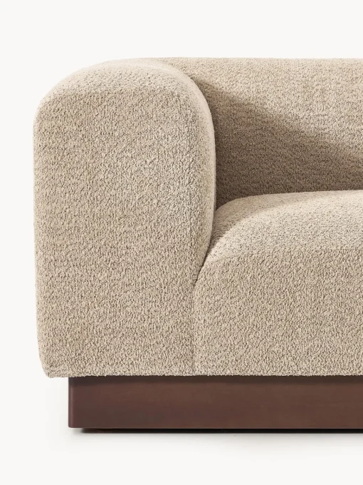 Sale Sofá modular de borreguillo bouclé Natalie (3 plazas) Sofás 3 Plazas|Sofás