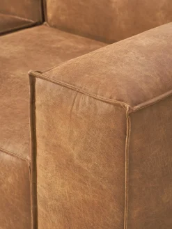 Best Sofá modular de cuero reciclado Lennon (3 plazas) Sofás