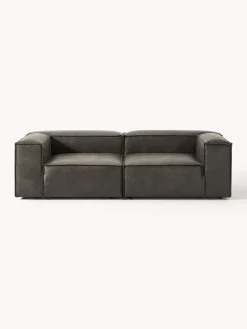 Sale Sofá modular de cuero reciclado Lennon (3 plazas) Sofás