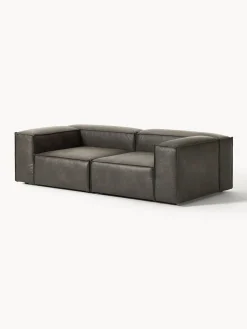 Sale Sofá modular de cuero reciclado Lennon (3 plazas) Sofás