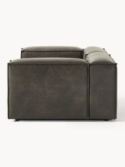 Sale Sofá modular de cuero reciclado Lennon (3 plazas) Sofás