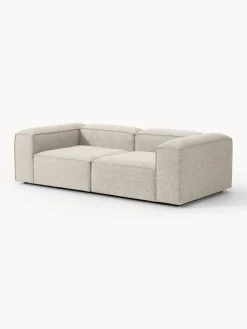 Clearance Sofá modular de mezcla de lino Lennon (3 plazas) Sofás