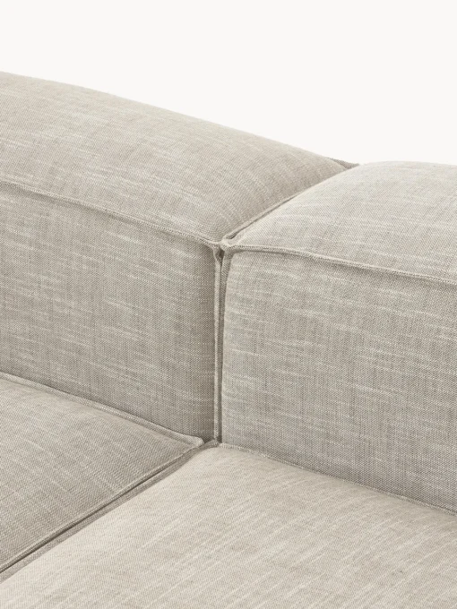 Clearance Sofá modular de mezcla de lino Lennon (3 plazas) Sofás
