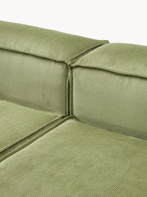 Clearance Sofá modular de pana Lennon (3 plazas) Sofás