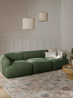 Discount Sofá modular en tejido bouclé Sofia (3 plazas) Sofás 3 Plazas|Sofás