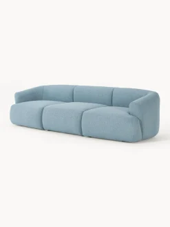 Best Sofá modular en tejido bouclé Sofia (3 plazas) Sofás 3 Plazas|Sofás